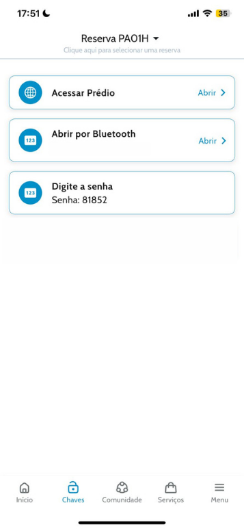 App Proguest: chaves digitais para acesso ao prédio e à acomodação